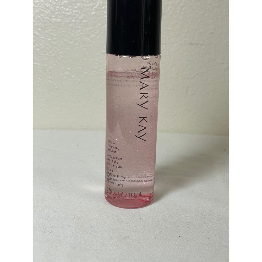 Mary Kay Eye Makeup Remover Women 3.75oz Pink Good Oil-Free Dual Phase 110mL
